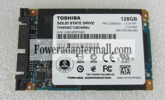 128GB Toshiba THNSNC128GMMJ SOLID STATE DRIVE 128G Sony P X X61 - Click Image to Close